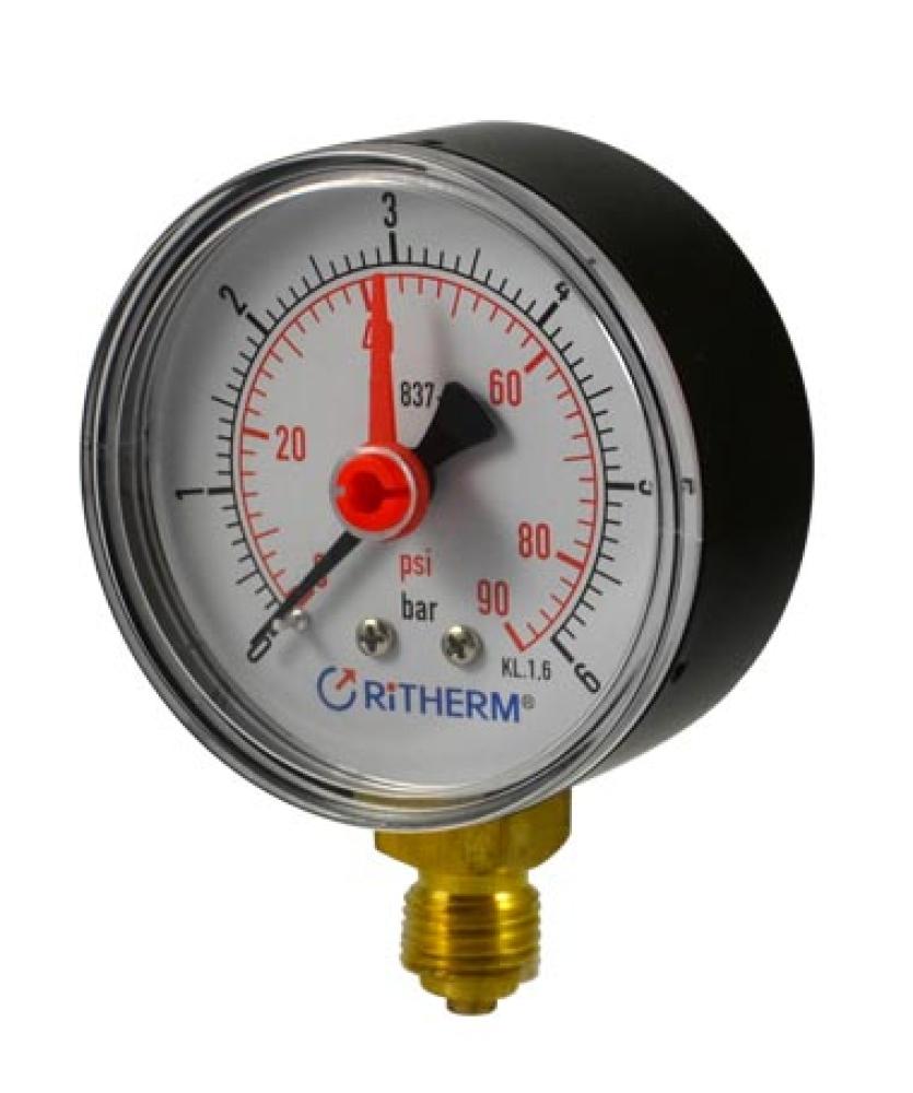 Pressure Gauge - PG.RI63.010.1.1.SLV