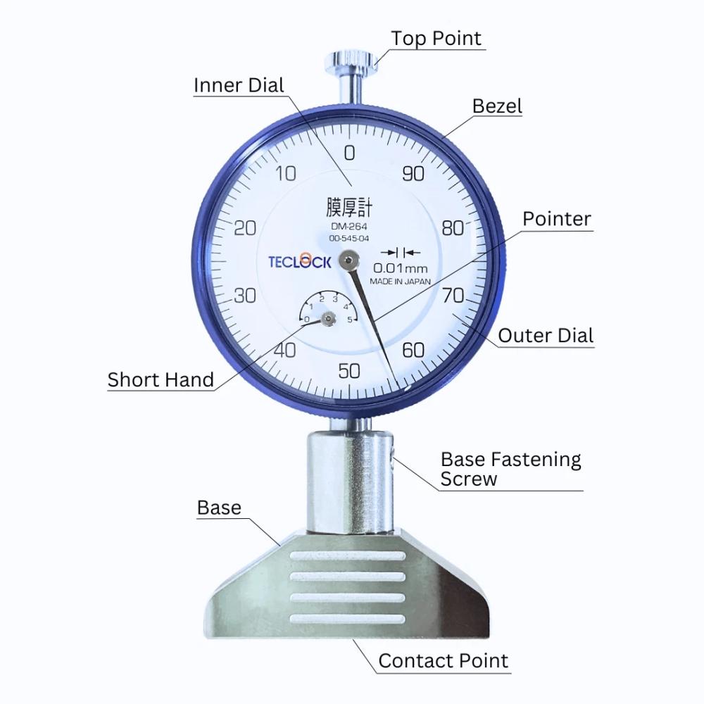 Thickness Gauge - DM-264 TC.DM-264.5mm.0.01m