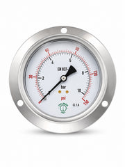 Liquid Fillable Bourdon Tube Pressure Gauge 4 Inch — PG.IT100.016.2.1.GLF
