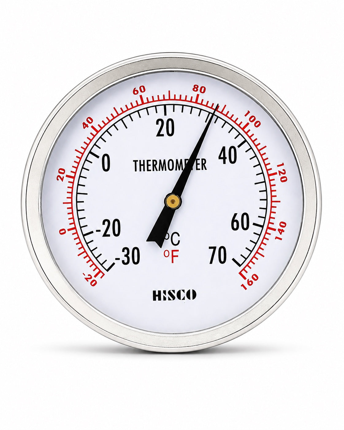 General Service Bimetal Thermometer - Back Connection