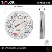 Taylor - Thermo-Hygrometer - TAYLOR.WALL.THERM