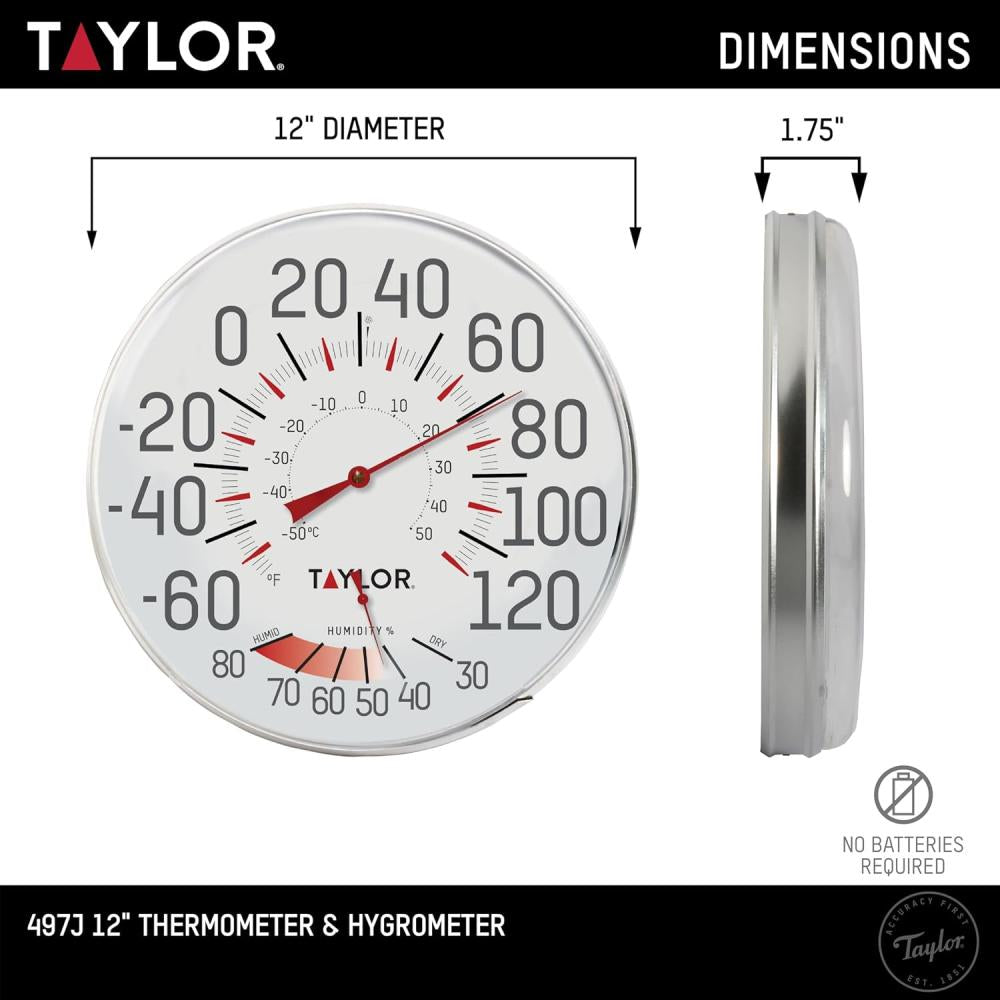 Taylor - Thermo-Hygrometer - TAYLOR.WALL.THERM