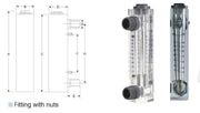 Flow Meter / Rotameter - RI.LZM.25z.10-50LPM